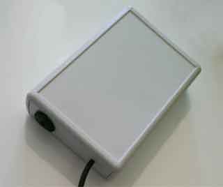 Transmitter box for roller blinds